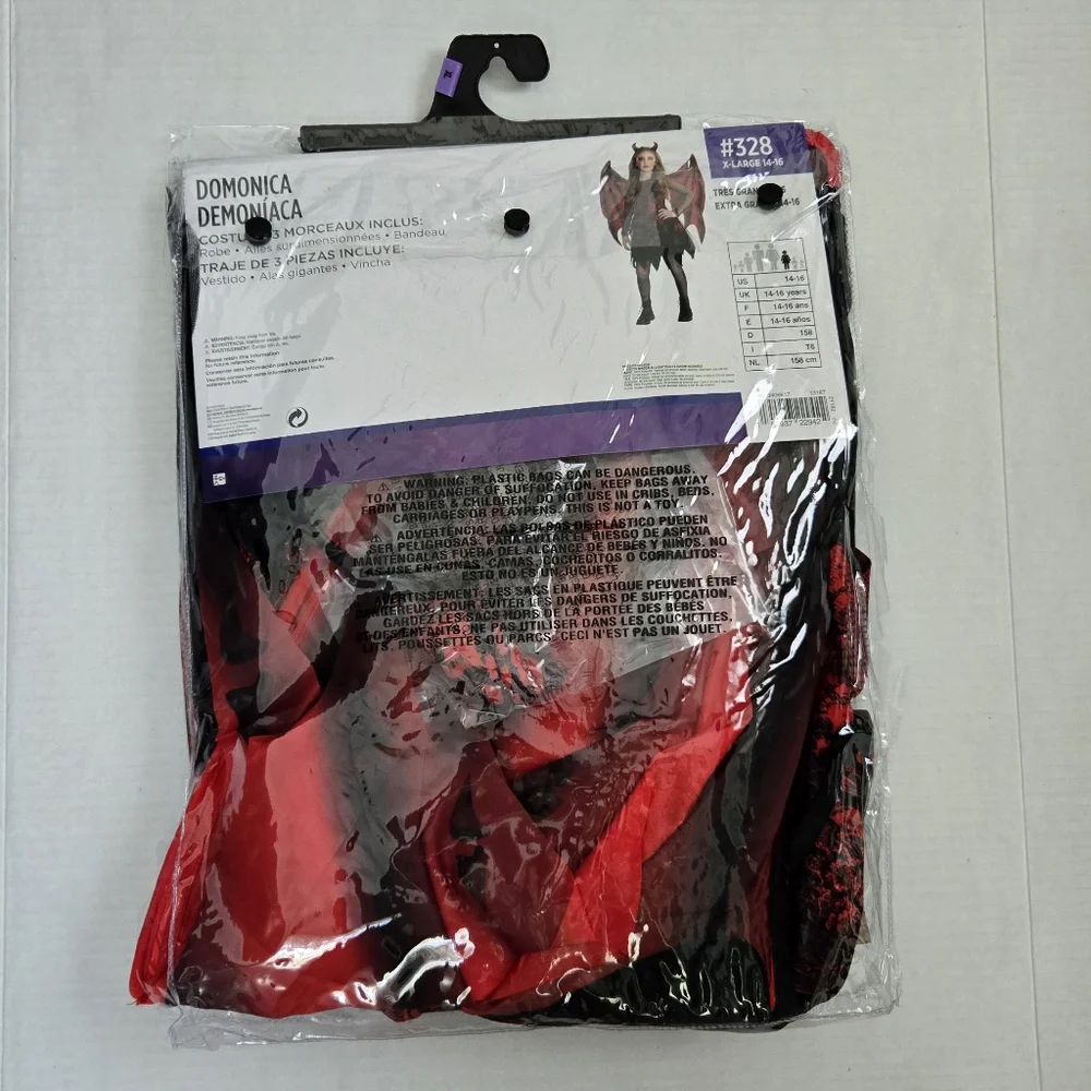 Demonica Costume for Kids - XL 14-16